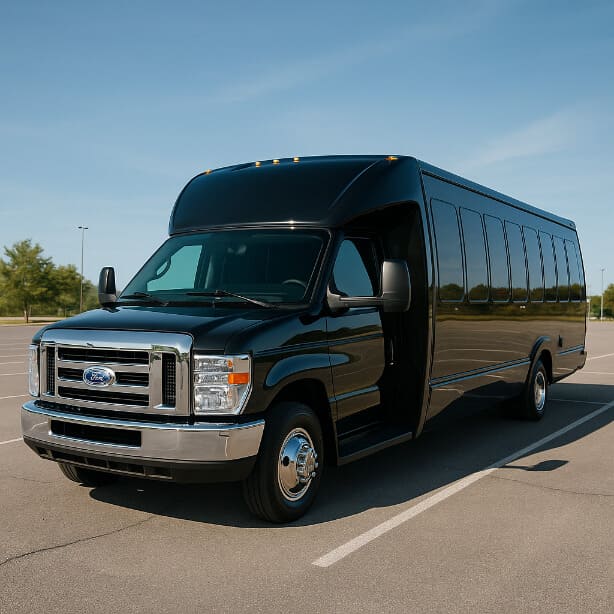 Charter Bus Rental Hendersonville 18 Passenger Minibus