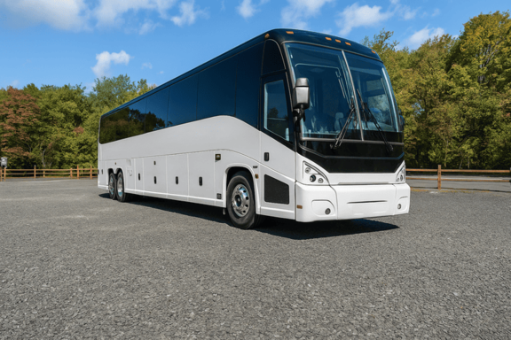 Charter Bus Rental Hendersonville 56 Passenger Charter Bus